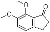 structure of CAS# 57441-74-4, 6,7-二甲氧基-1-茚满酮