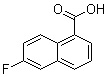 CAS 登录号：575-08-6, 6-氟萘-1-羧酸