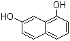 CAS # 575-38-2, 1,7-Dihydroxynaphthalene, 1,7-Naphthalenediol, Naphthalene-1,7-diol