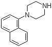 structure of CAS# 57536-86-4, 1-(1-Naphthalenyl)piperazine