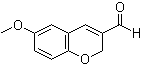 structure of CAS# 57543-40-5, 6-甲氧基-2H-苯并吡喃-3-甲醛