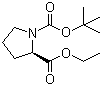CAS # 575452-35-6, (2R)-1,2-Pyrrolidinedicarboxylic acid 1-tert-butyl 2-ethyl ester