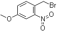 structure of CAS# 57559-52-1, 4-甲氧基-2-硝基溴苄