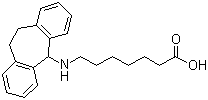 CAS 登录号：57574-09-1, 安扑丁, 7-(10,11-二氢-5H-二苯并[a,d]环庚烯-5-基氨基)庚酸
