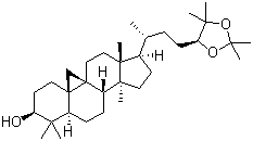 CAS # 57576-31-5, (24S)-Cycloartane-3,24,25-triol 24,25-acetonide