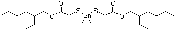 CAS # 57583-35-4, Methyltin mercaptide, Dimethyltin bis(2-ethylhexylmercaptoacetate), Methyl Tin Stabilizer