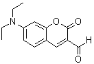 structure of CAS# 57597-64-5, 7-二乙基氨基香豆素-3-甲醛
