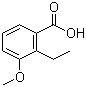 structure of CAS# 57598-51-3, 2-乙基-3-甲氧基苯甲酸