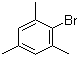 CAS # 576-83-0, 2,4,6-Trimethylbromobenzene, 2,4,6-Trimethylphenyl bromide, 1-Bromomesitylene, 2-Bromo-1,3,5-trimethylbenzene, 1-Bromo-2,4,6-trimethylbenzene, Mesityl bromide