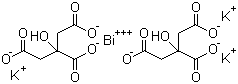 CAS 登录号：57644-54-9, 枸橼酸铋钾