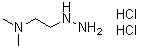 structure of CAS# 57659-80-0, 2-Hydrazino-N,N-dimethylethanamine dihydrochloride