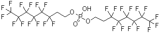 CAS 登录号：57677-95-9, 双[2-(全氟己基)乙基]磷酸酯