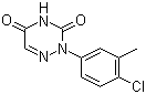 CAS 登录号：57715-76-1, 2-(4-氯-3-甲基苯基)-1,2,4-三嗪-3,5(2H,4H)-二酮