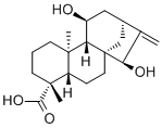 CAS 登录号：57719-76-3, 11,15-二羟基-16-贝壳杉烯-19-酸