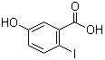 structure of CAS# 57772-57-3, 5-羟基-2-碘苯甲酸