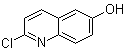 2-氯-6-羟基喹啉分子结构 (CAS 577967-89-6)