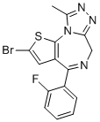 structure of CAS# 57801-95-3, 氟溴替唑仑
