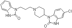 structure of CAS# 57808-66-9, 多潘立酮