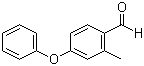 structure of CAS# 57830-12-3, 2-甲基-4-苯氧基苯甲醛