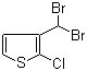 structure of CAS# 57846-02-3, 2-氯-3-(二溴甲基)噻吩