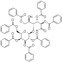 CAS # 578730-39-9, 4-O-(2,3,4,6-Tetra-O-benzoyl-beta-D-galactopyranosyl)-D-glucose 2,3,6-tribenzoate