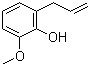 CAS 登录号：579-60-2, 2-甲氧基-6-烯丙基苯酚