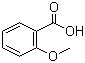 邻甲氧基苯甲酸分子结构 (CAS 579-75-9)