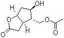 CAS # 57930-46-8, (3aR,4S,5R,6aS)-4-[(Acetyloxy)methyl]hexahydro-5-hydroxy-2H-cyclopenta[b]furan-2-one