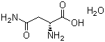 structure of CAS# 5794-24-1, D(-)-Asparagine monohydrate