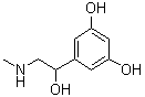 CAS # 57959-90-7, 3,5-Dihydroxy-alpha-(methylaminomethyl)benzyl alcohol, Th 153