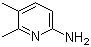 structure of CAS# 57963-08-3, 2-氨基-5,6-二甲基吡啶