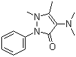 structure of CAS# 58-15-1, Aminophenazone