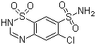 structure of CAS# 58-94-6, 氯噻嗪