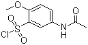 CAS 登录号：5804-73-9, 5-乙酰氨基-2-甲氧基苯磺酰氯