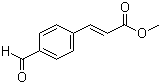 structure of CAS# 58045-41-3, (E)-3-(4-醛基苯基)丙烯酸甲酯