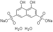 structure of CAS# 5808-22-0, Chromotropic acid disodium salt dihydrate