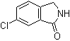 structure of CAS# 58083-59-3, 6-Chloro-1-isoindolinone