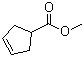 structure of CAS# 58101-60-3, Methyl 3-cyclopentenecarboxylate