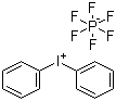 structure of CAS# 58109-40-3, Diphenyliodonium hexafluorophosphate