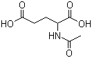 structure of CAS# 5817-08-3, N-Acetyl-DL-glutamic acid