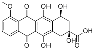 CAS 登录号：58199-98-7, 1-去甲基羟基柔红霉酮