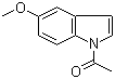 structure of CAS# 58246-80-3, 1-乙酰基-5-甲氧基吲哚