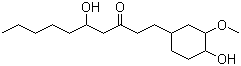 CAS # 58253-27-3, 5-hydroxy-1-(4-hydroxy-3-methoxy-cyclohexyl)decan-3-one