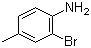 structure of CAS# 583-68-6, 2-溴-4-甲基苯胺
