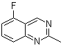 structure of CAS# 583031-10-1, 5-氟-2-甲基喹唑啉