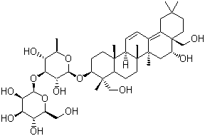 structure of CAS# 58316-41-9, 柴胡皂甙 B2