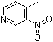 structure of CAS# 5832-44-0, 3-硝基-4-甲基吡啶