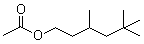 3,5,5-Trimethylhexyl acetate molecular structure (CAS 58430-94-7)
