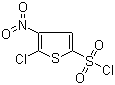 CAS 登录号：58457-24-2, 2-氯-3-硝基噻吩-5-磺酰氯