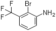 structure of CAS# 58458-10-9, 3-氨基-2-溴三氟甲苯